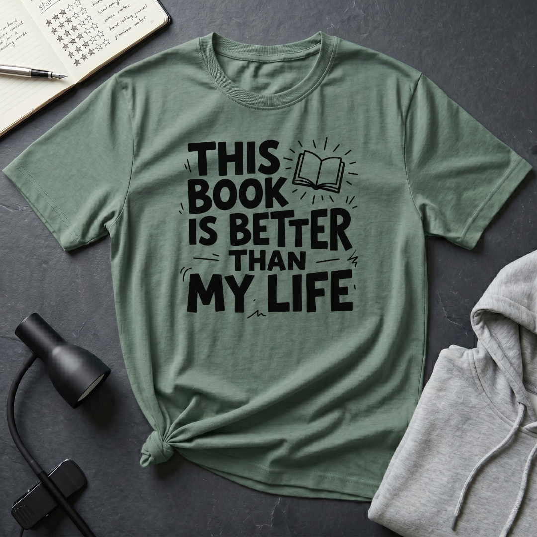 Book Is Better T Shirt
