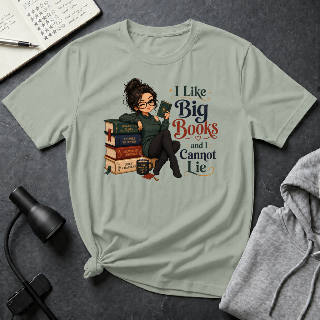 I Like Big Book T Shirt