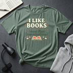 I Like Books T Shirt
