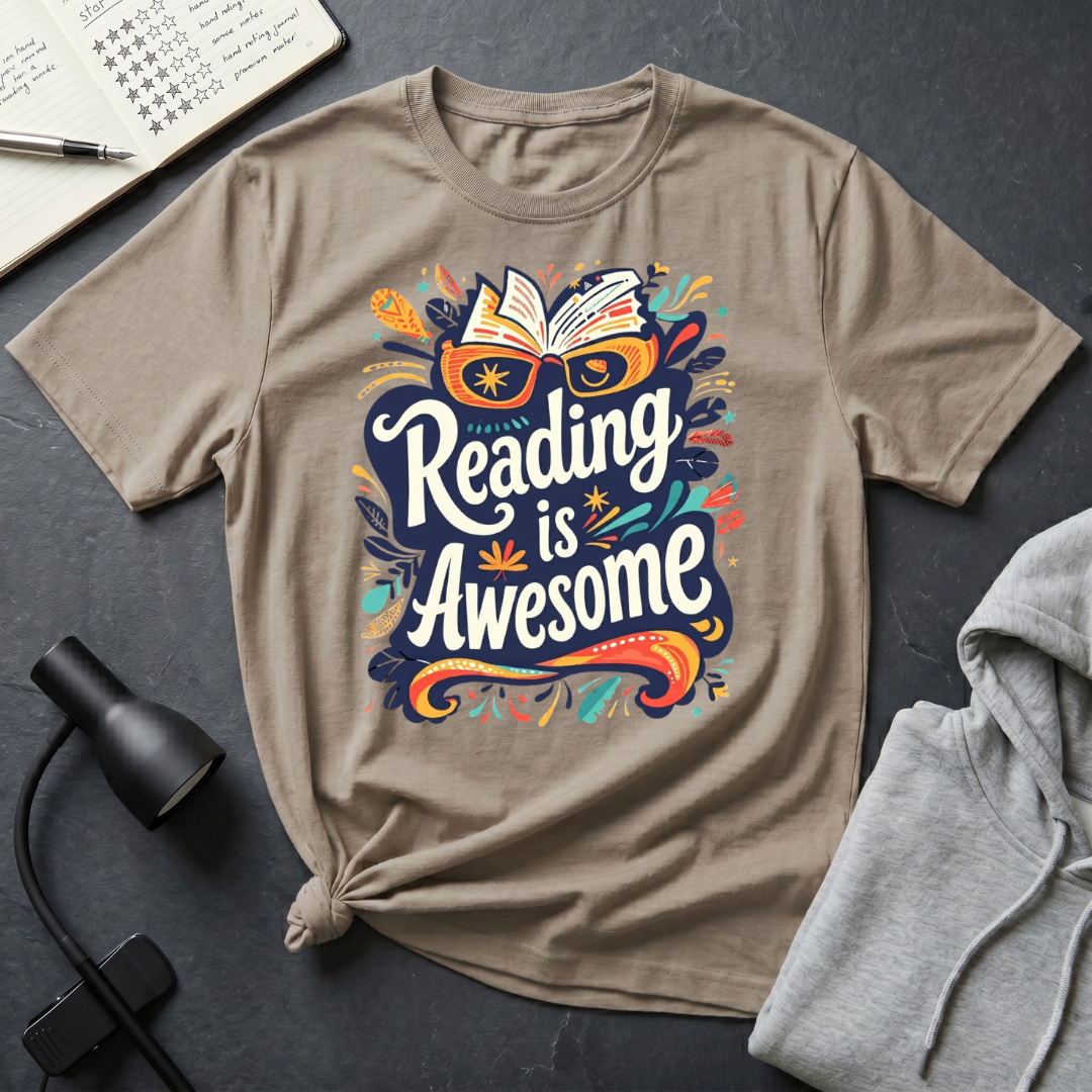 Reading Is Awesome T Shirt