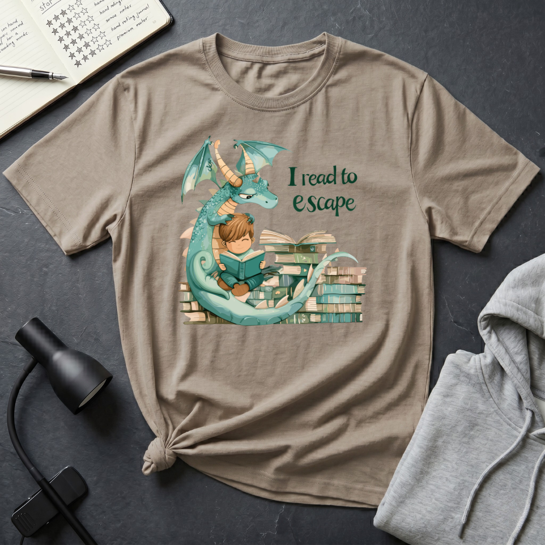I Read To Escape T Shirt