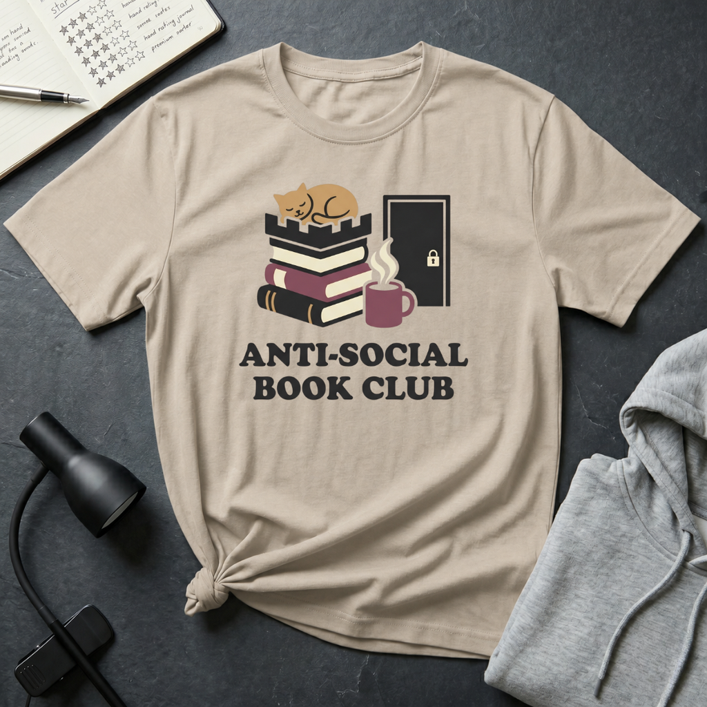 Anti-Social Book Club T Shirt