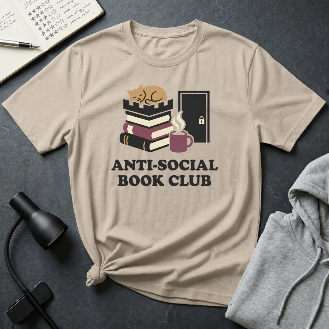 Anti-Social Book Club T Shirt