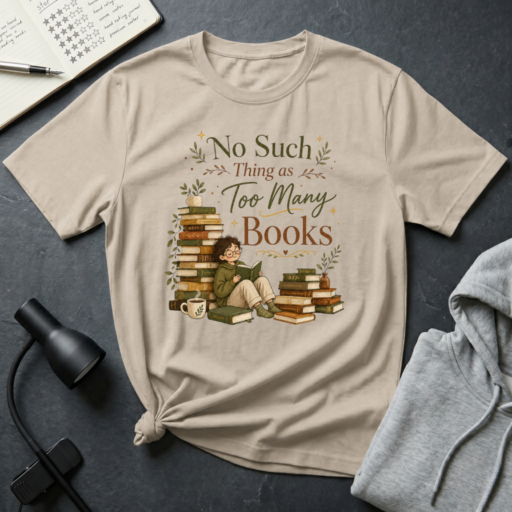 Too Many Book T Shirt