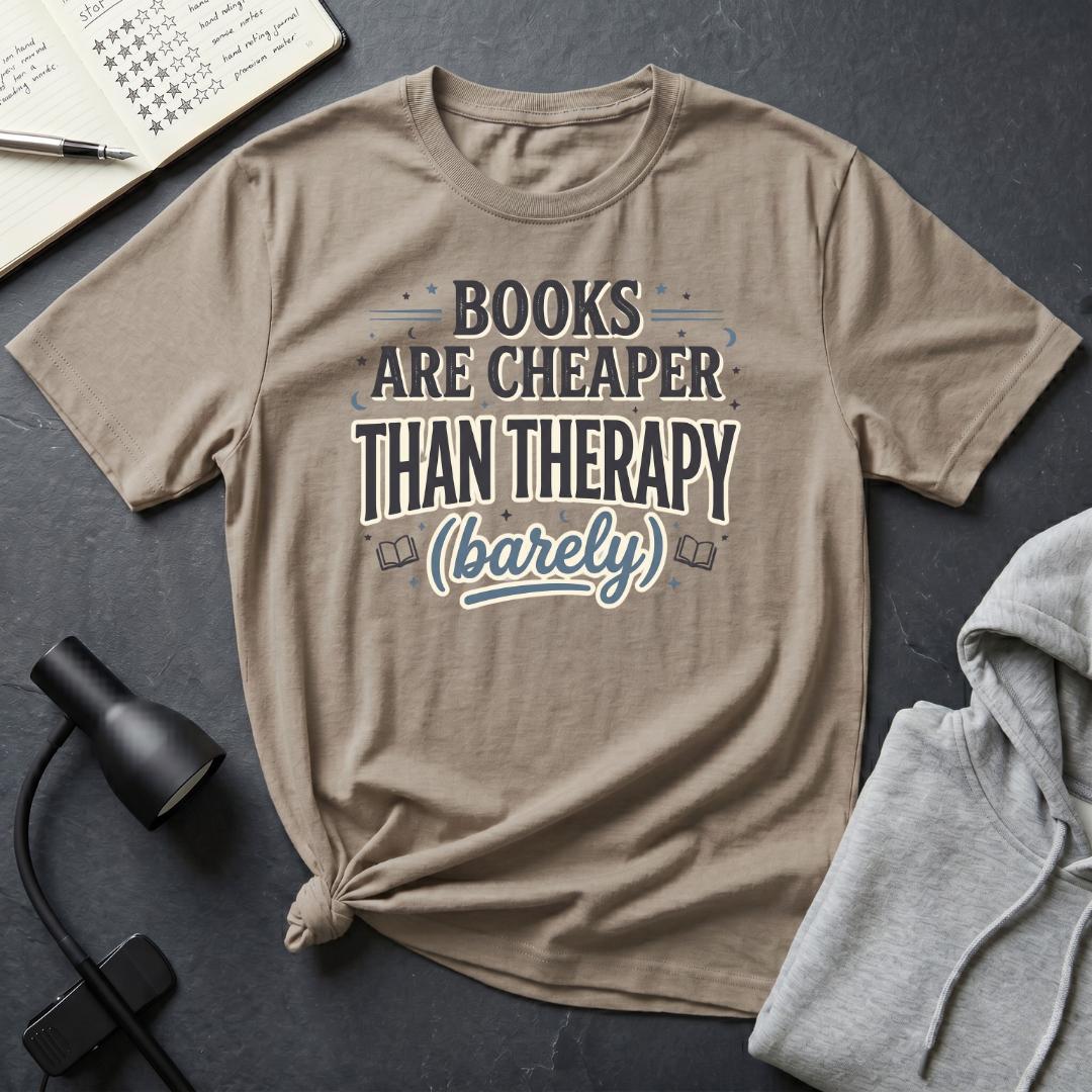 Book Therapy T Shirt