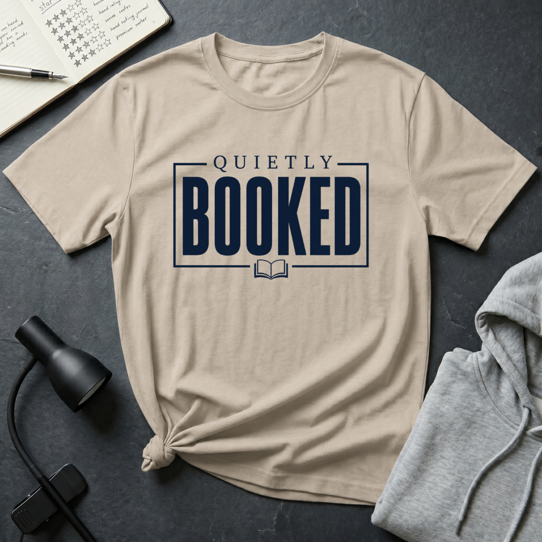 Quietly Booked T Shirt