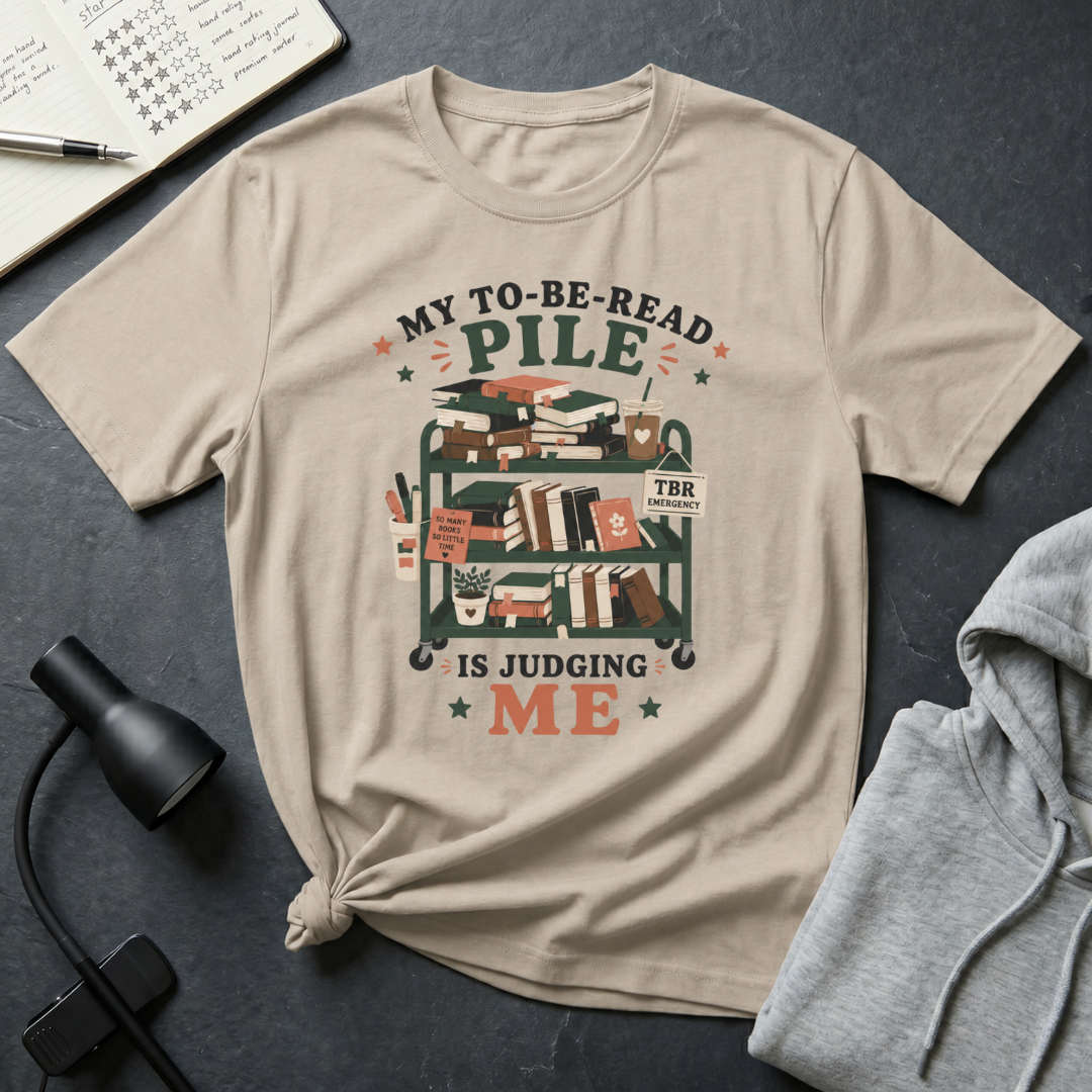 To Be Read Pile T Shirt