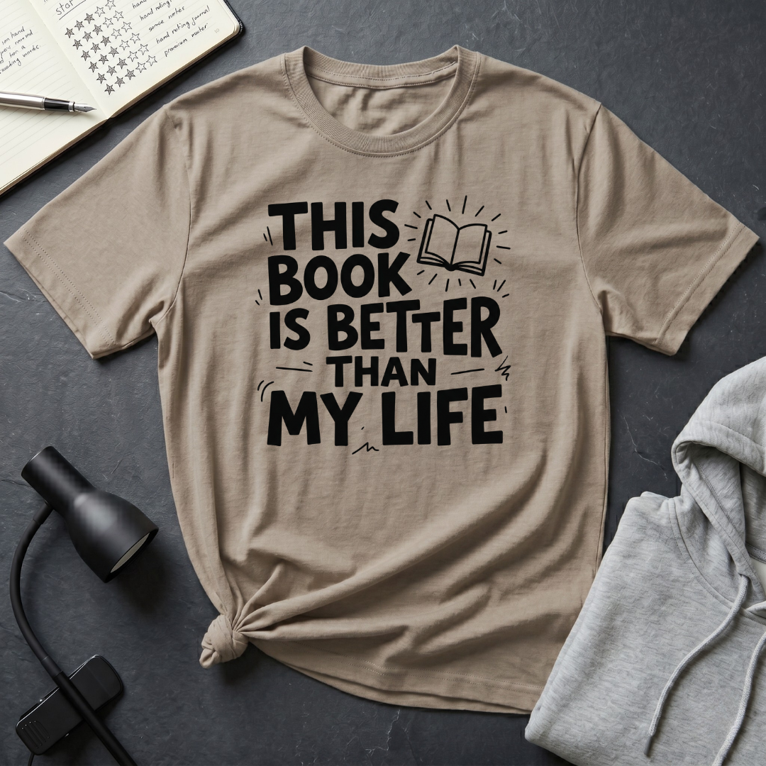 Book Is Better T Shirt