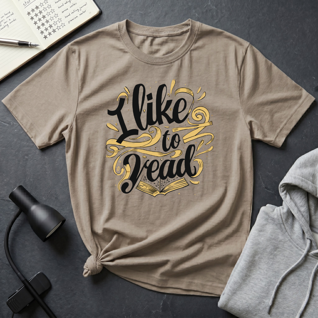 I Like To Read T Shirt