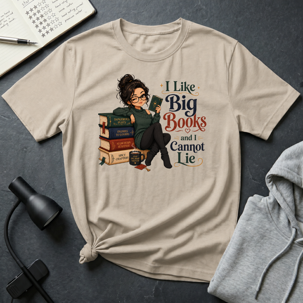 I Like Big Book T Shirt