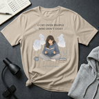 Girl Crying Over A Book T Shirt