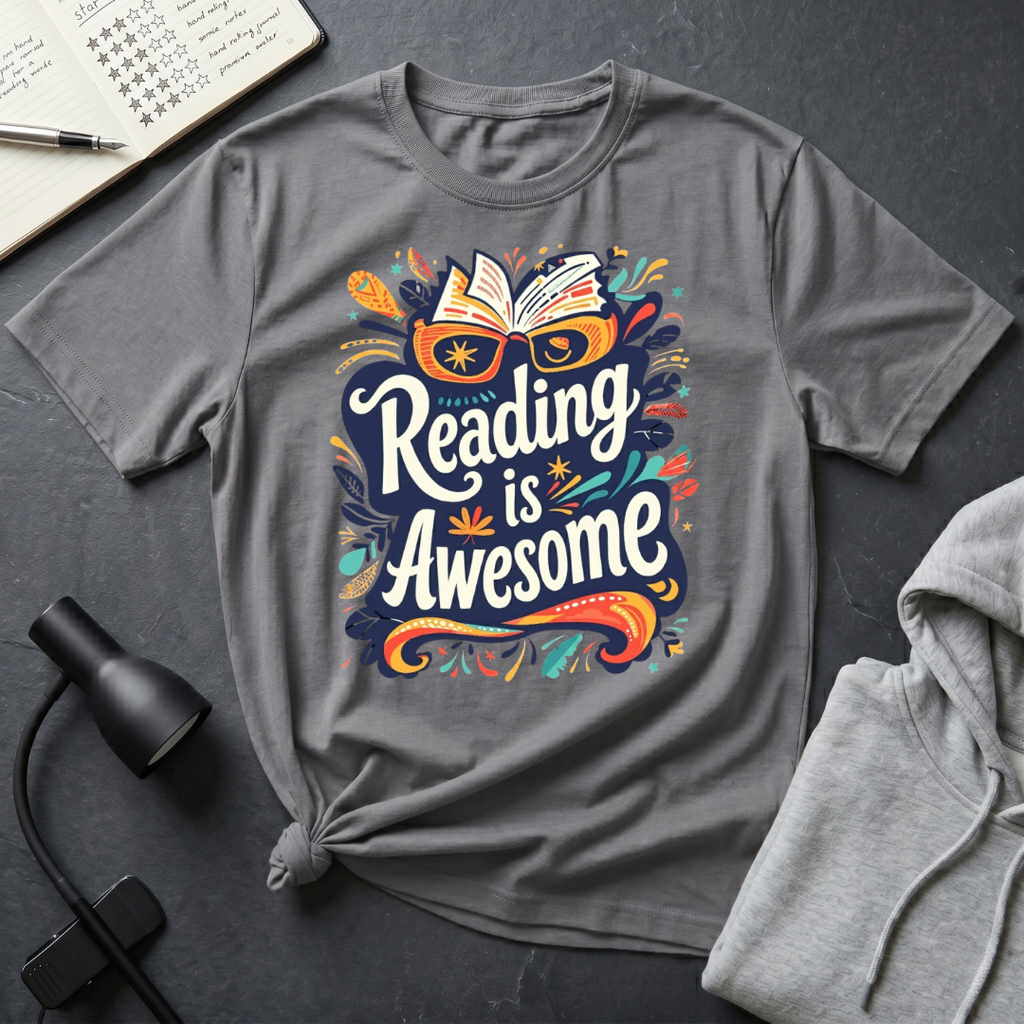Reading Is Awesome T Shirt