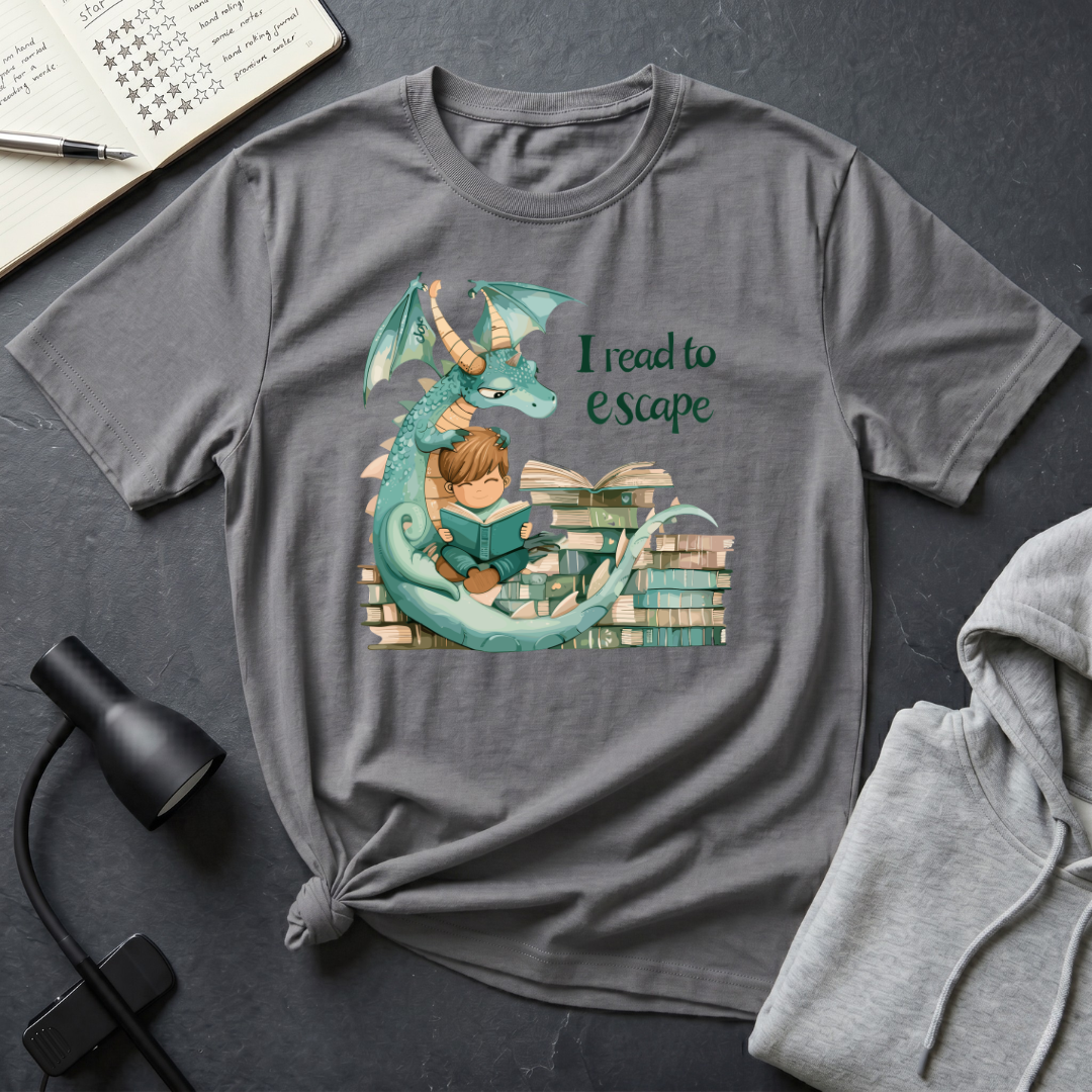 I Read To Escape T Shirt
