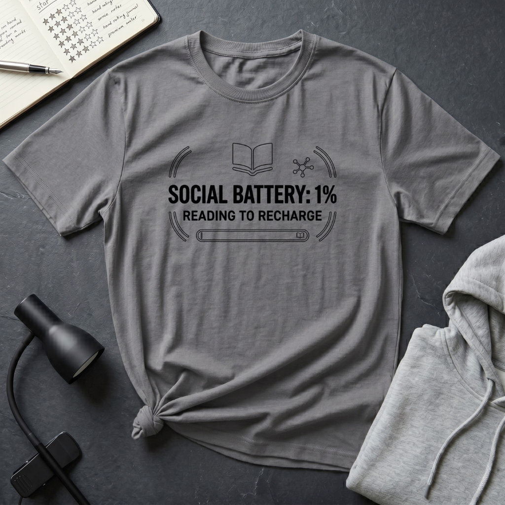 Reading To Recharge T Shirt