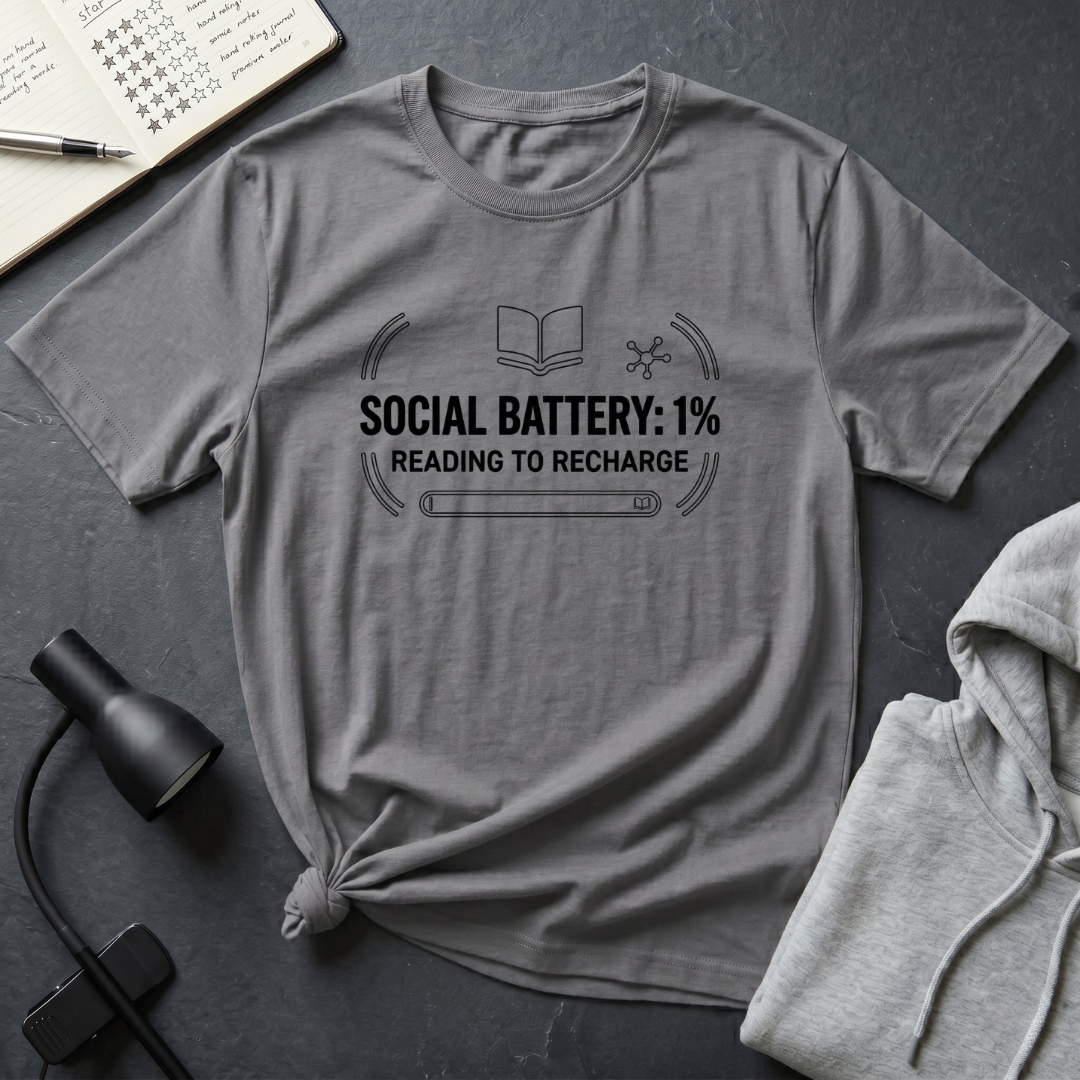 Reading To Recharge T Shirt