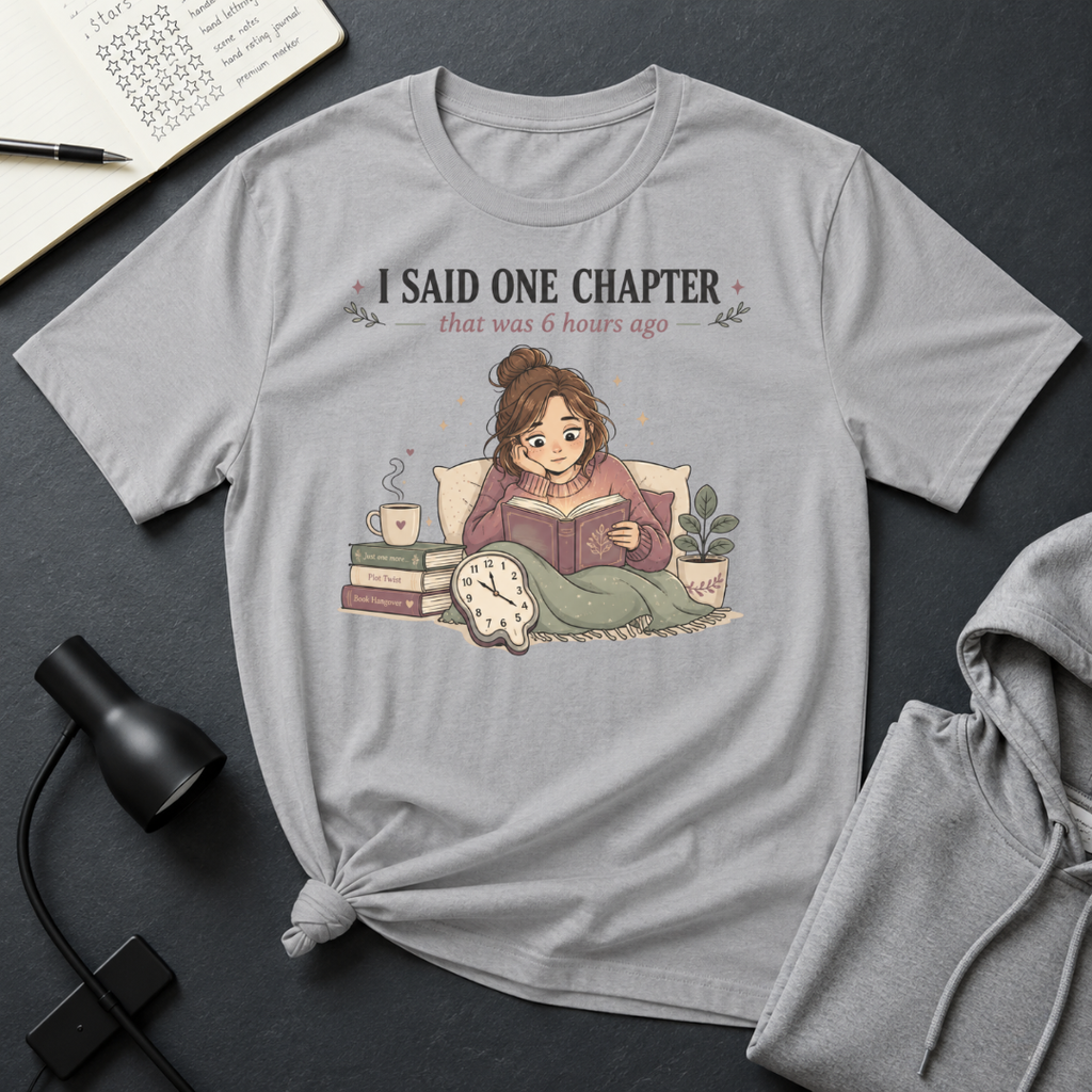 Girl Reading T Shirt
