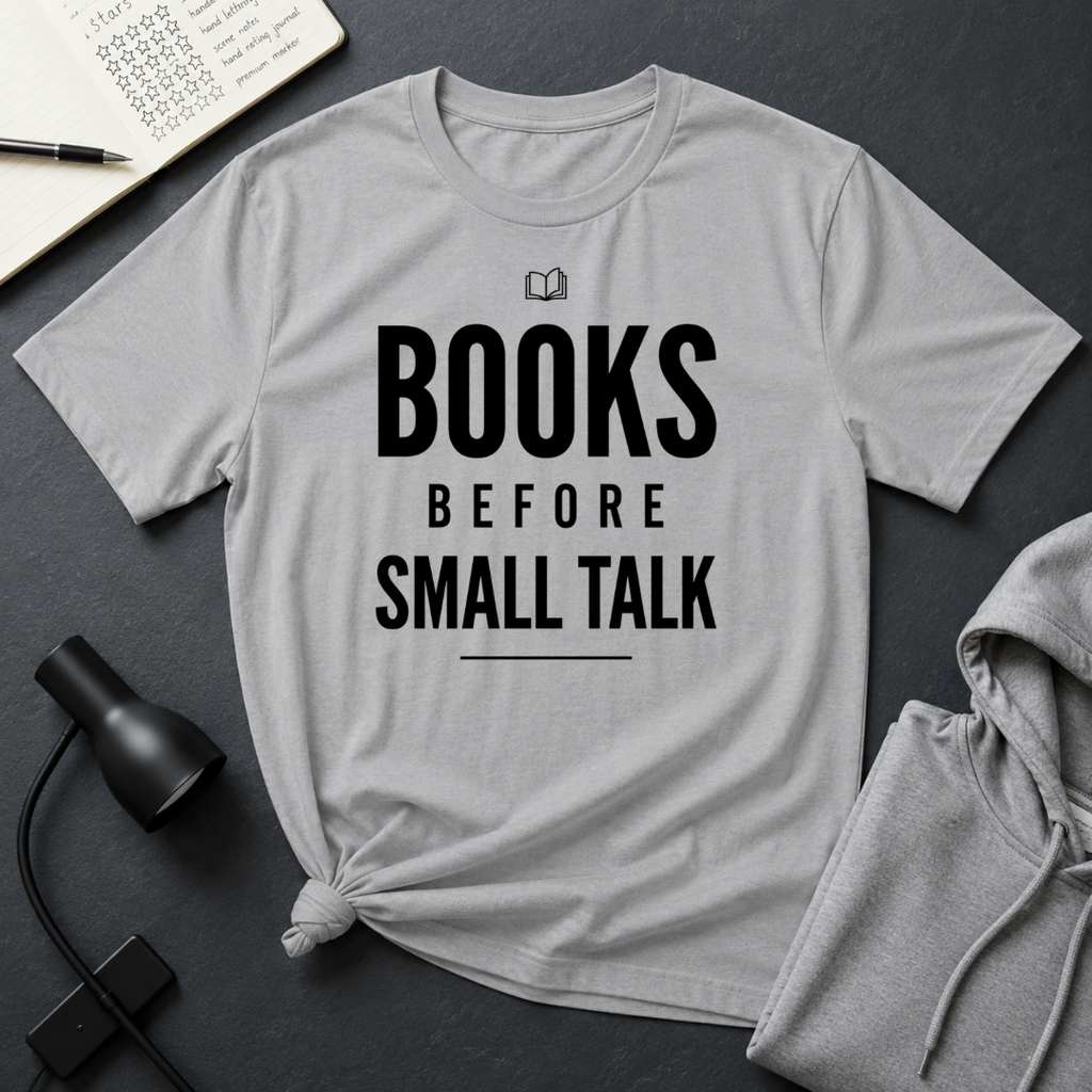 Books Before Talk T Shirt