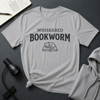Whiskered Bookworm T Shirt