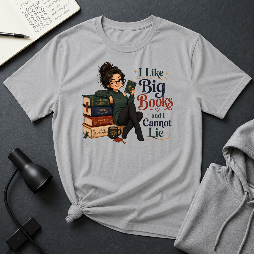 I Like Big Book T Shirt
