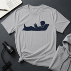 Boy  Reading Silhouette T Shirt