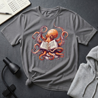 Reading Octopus T Shirt