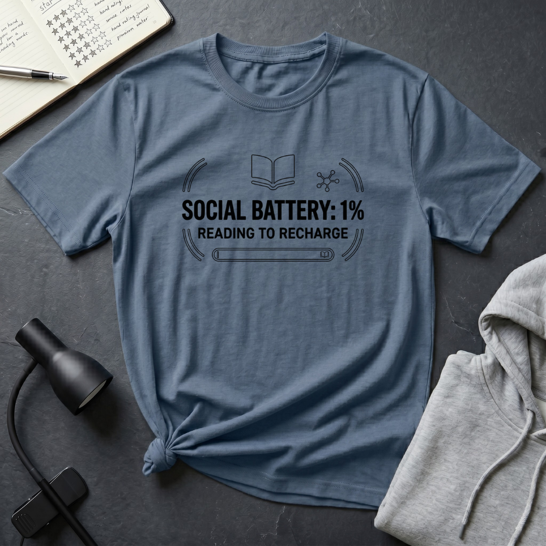 Reading To Recharge T Shirt