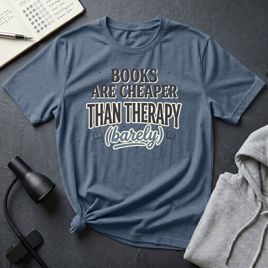 Book Therapy T Shirt