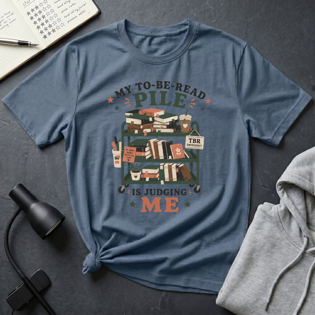 To Be Read Pile T Shirt