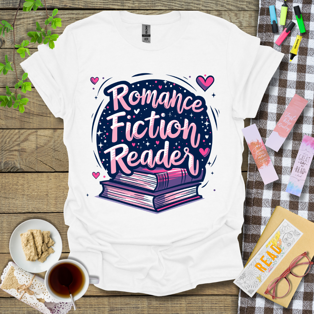 Romance Fiction Reader Graphic T Shirt