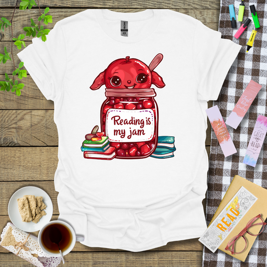 Reading Is My Jam Graphic T Shirt