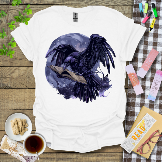 Reading Crow Graphic T Shirt