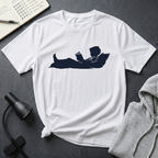 Boy  Reading Silhouette T Shirt