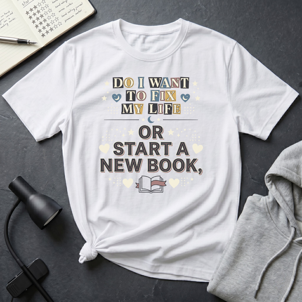 Start New Book T Shirt