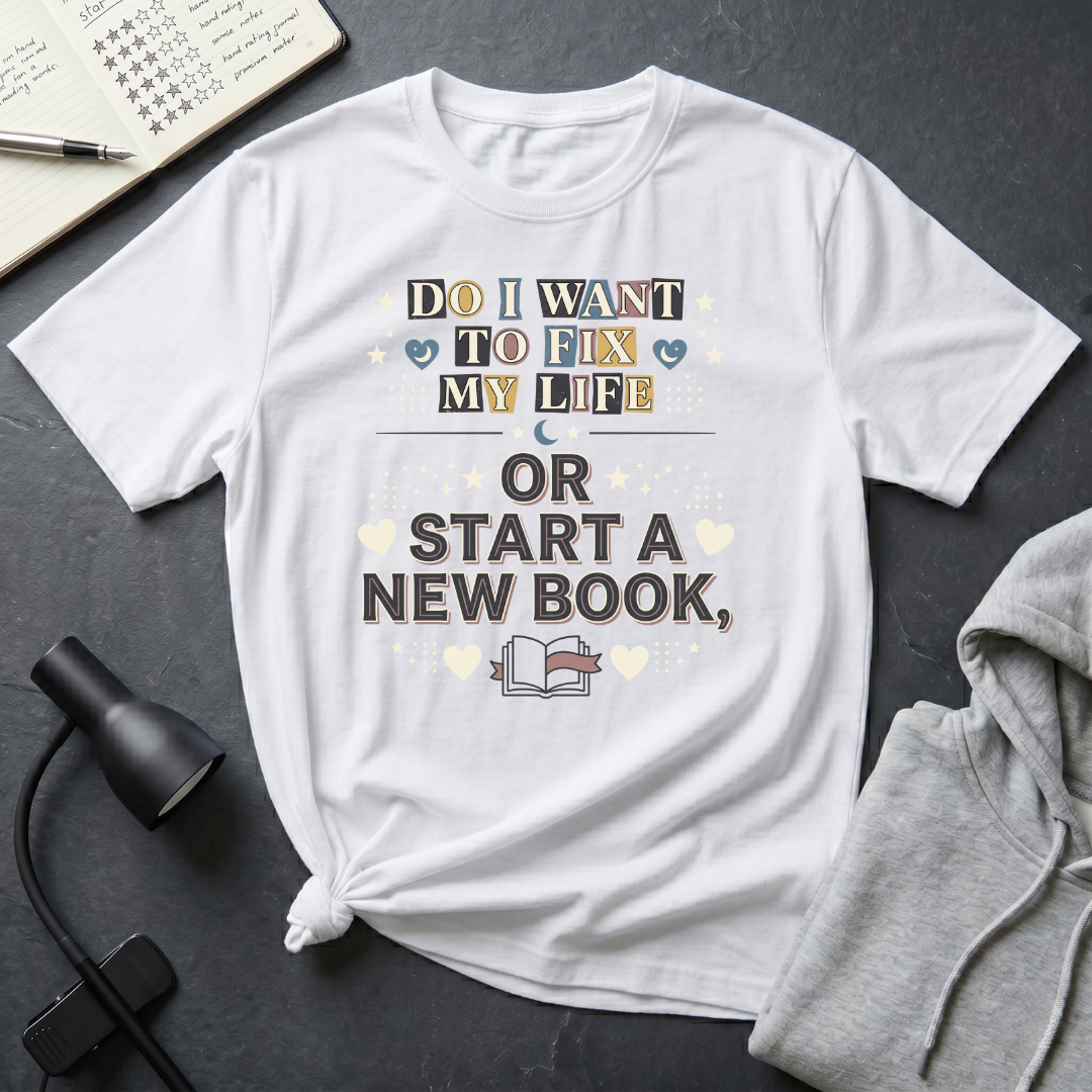 Start New Book T Shirt