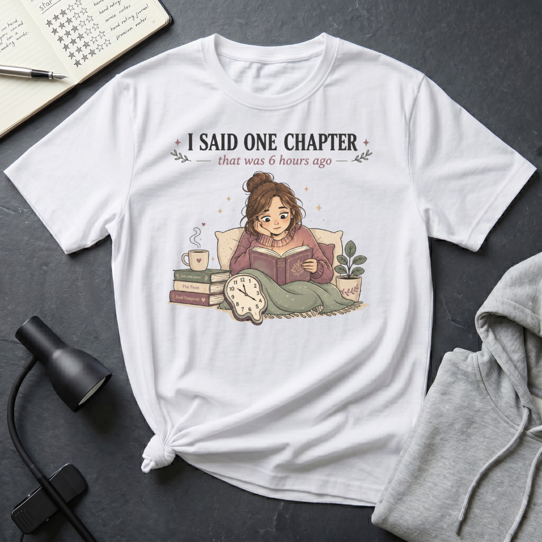 Girl Reading T Shirt