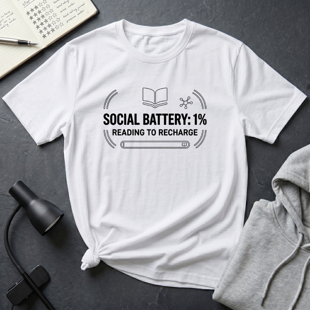 Reading To Recharge T Shirt