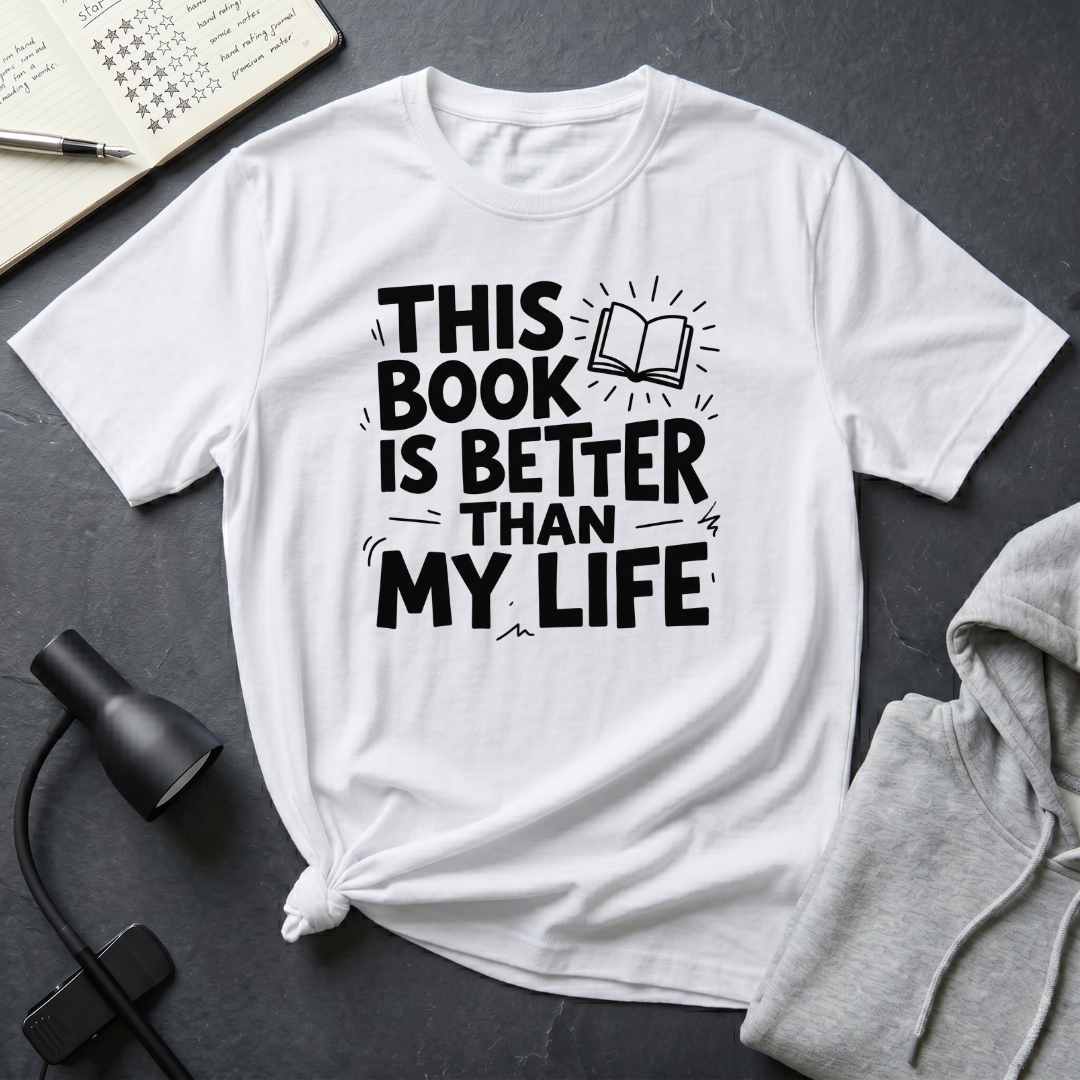 Book Is Better T Shirt