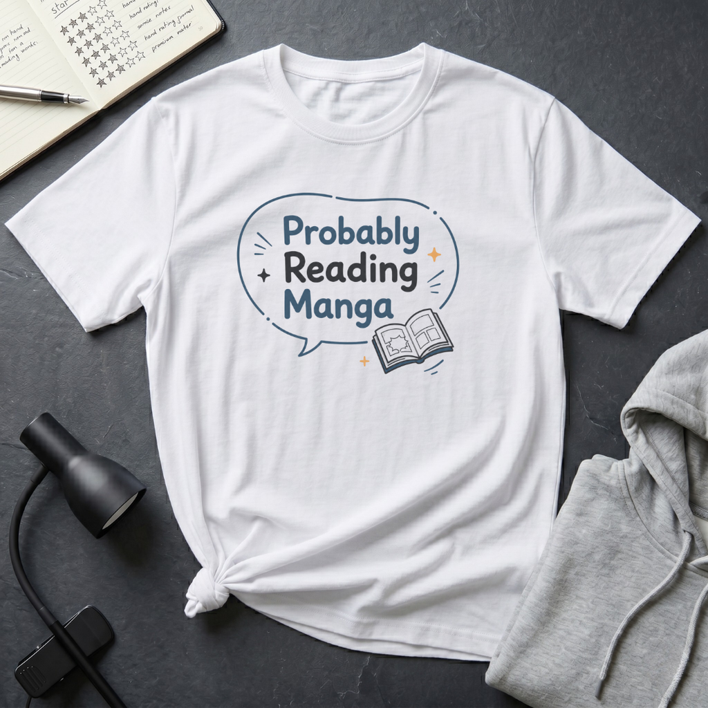 Probably Reading Manga T Shirt