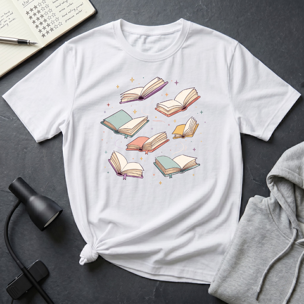Flying Book T Shirt