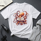 Reading Octopus T Shirt