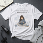 Girl Crying Over A Book T Shirt