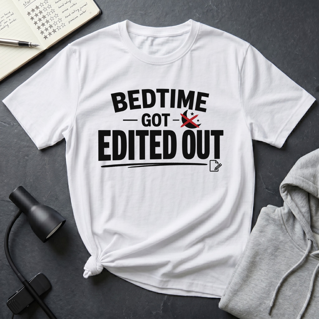 Bedtime Edited Out T Shirt