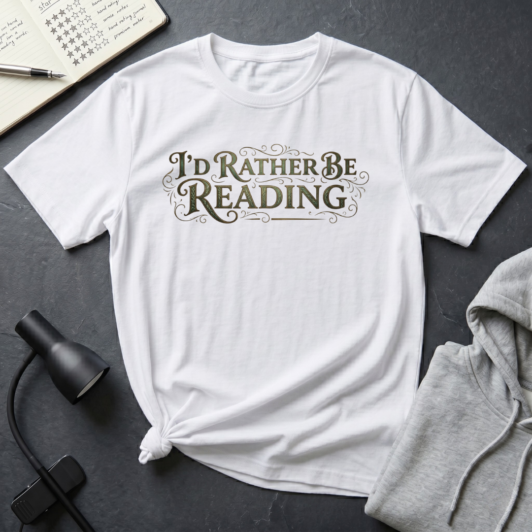 Rather Be Reading T Shirt