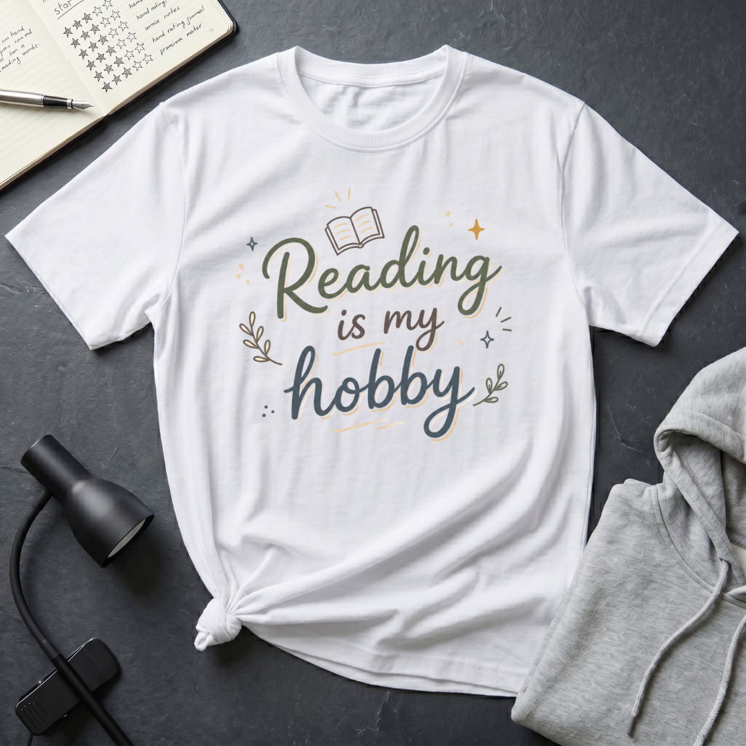 Reading Is My Hobby T Shirt