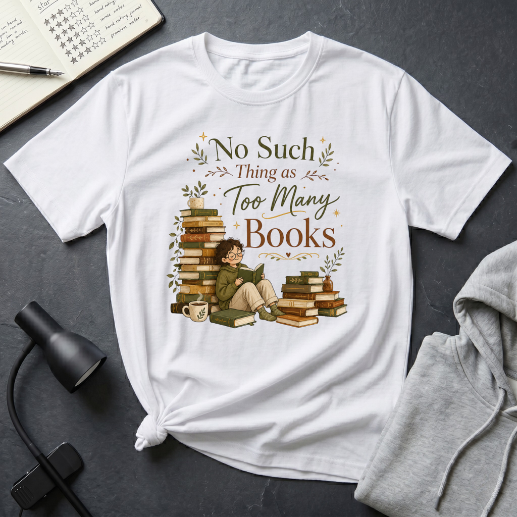 Too Many Book T Shirt