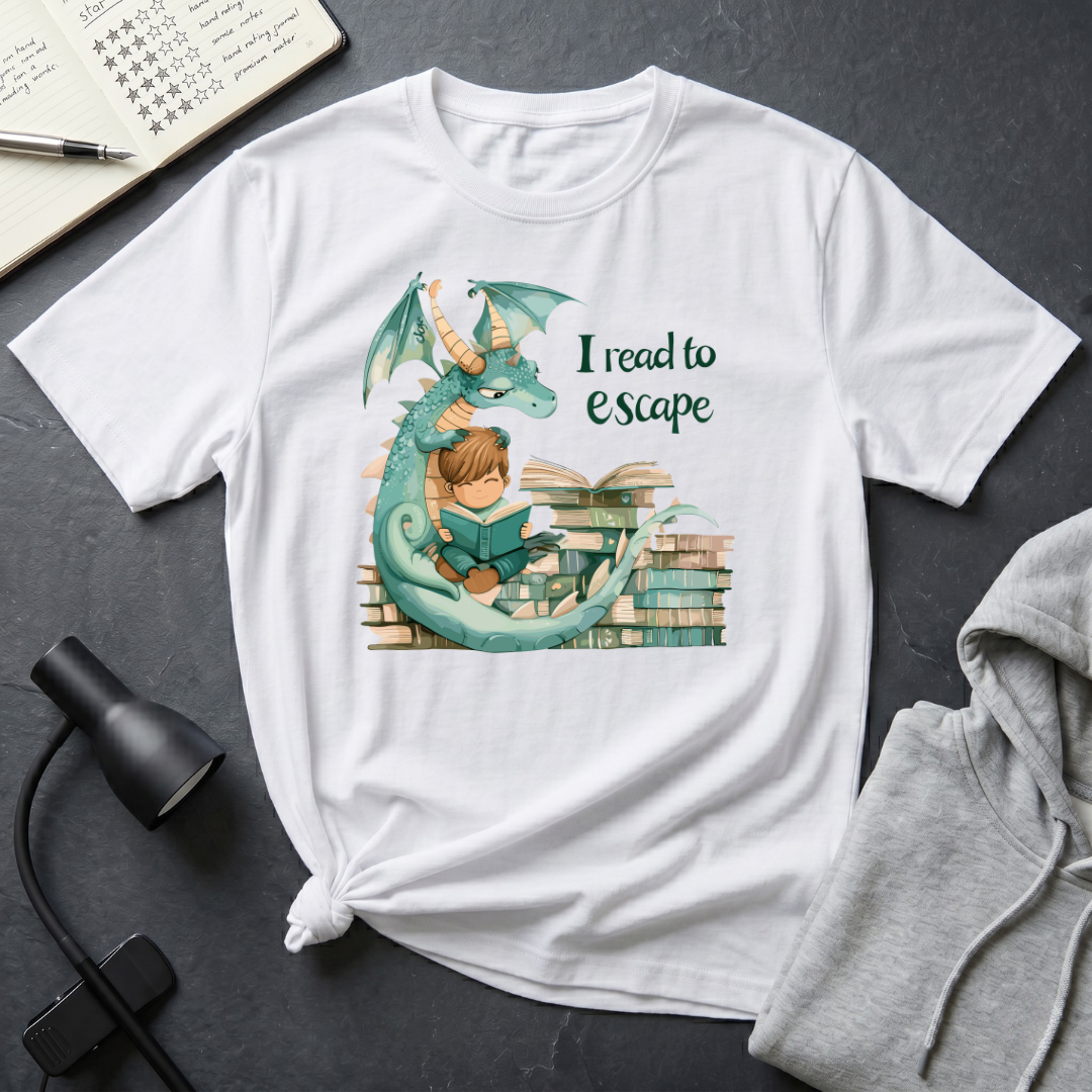 I Read To Escape T Shirt