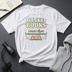 I Like Books T Shirt