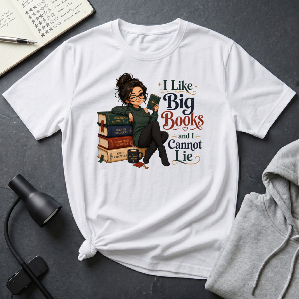 I Like Big Book T Shirt