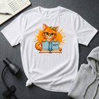 Bookworm Cat T Shirt