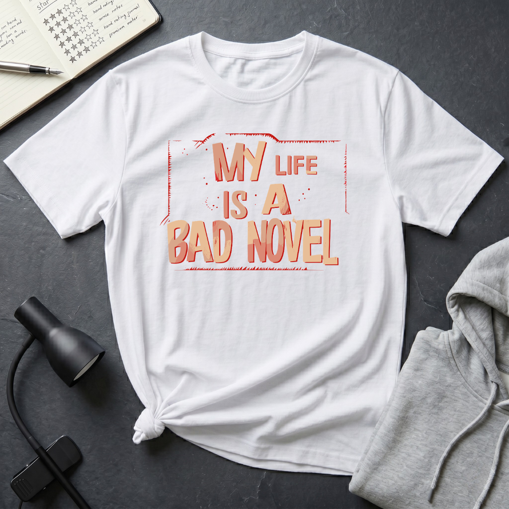 My Life is A Bad Novel T Shirt